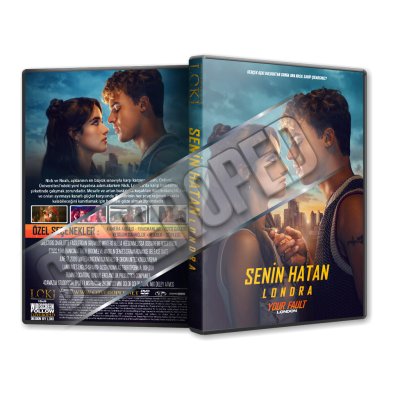 Your Fault London - 2026 Türkçe Dvd Cover Tasarımı